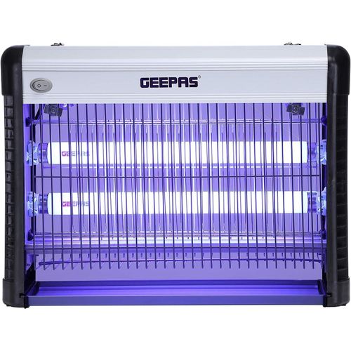 Geepas Fly And Insect Killer Powerful Fly Zapper 20W UV Light Professional Electric Bug Zapper, Insect Killer-Multi