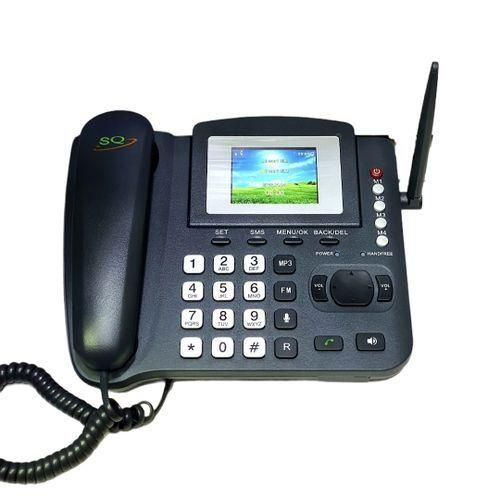 SQ Mobile LS 980 Dual Sim GSM Wireless Landline Desktop Phone - Black