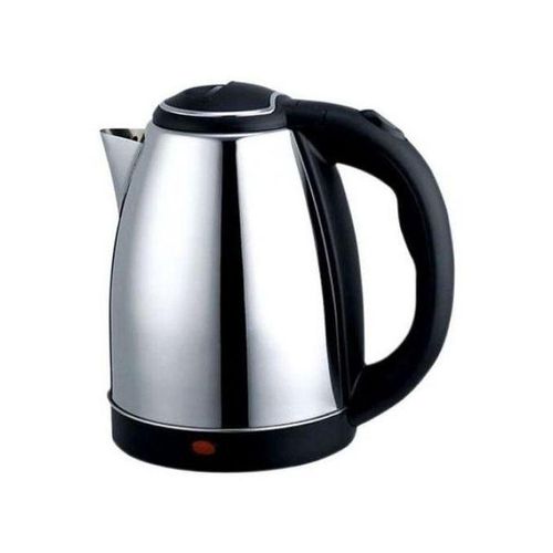 Flat Iron, Electric Kettle 2L & Original 6 Way Extension Cable - Silver, White