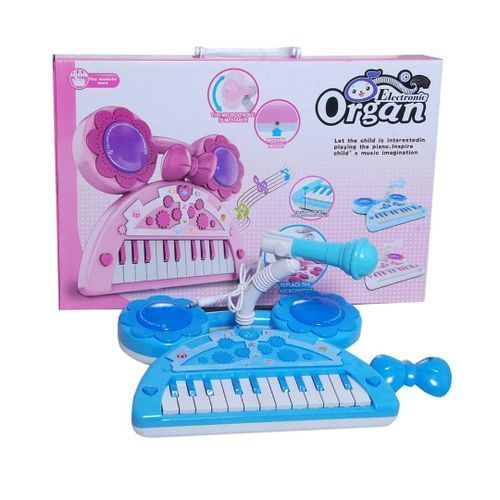 Mini Piano Fashion Developmental Piano For Lovely Babies - Blue