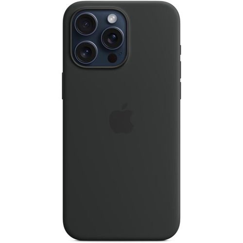 iPhone 15, 15 Plus, 15 Pro, 15 Pro Max Silicone Case with MagSafe - Black