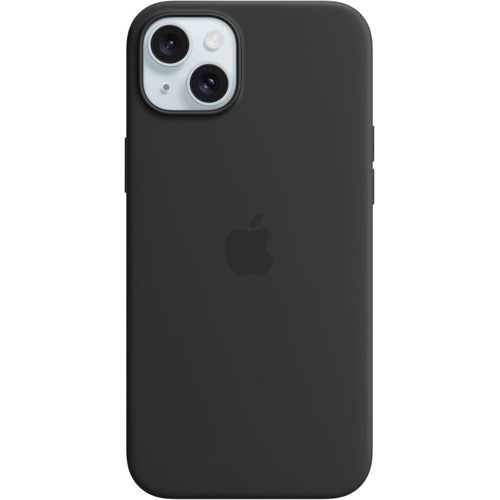 iPhone 15, 15 Plus, 15 Pro, 15 Pro Max Silicone Case with MagSafe - Black