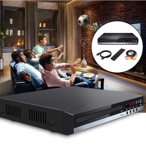 DVD Player Compact Region Free HDMI AV Cable UHD 1080P For Karaoke