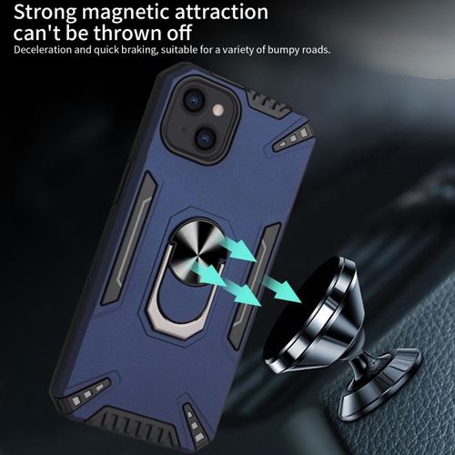 Apple IPhone 13 12 Mini 11 Pro Max Xs Max XR Shockproof Armor Case -Blue
