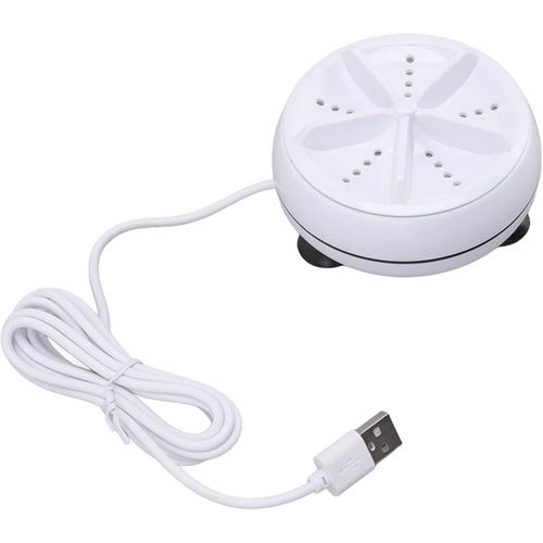 Portable Washing Machine Mini Ultrasonic Turbine Washer - Small, Multifunctional USB Powered Washing Machine for Travel Business Trip