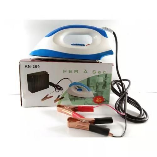 Solar And DC Electric Dry Flat Iron 12volt 150w Working On Battery AN-209