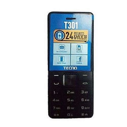 Tecno T301 Dual Sim,1150mAH, FM Radio, Blue/Black (1 YR WRTY)