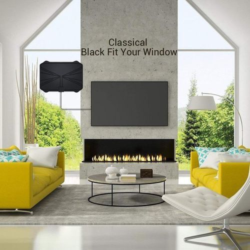 Amplified Digital TV Antenna 1180 Miles Range Support 4K 1080p VHF UHF