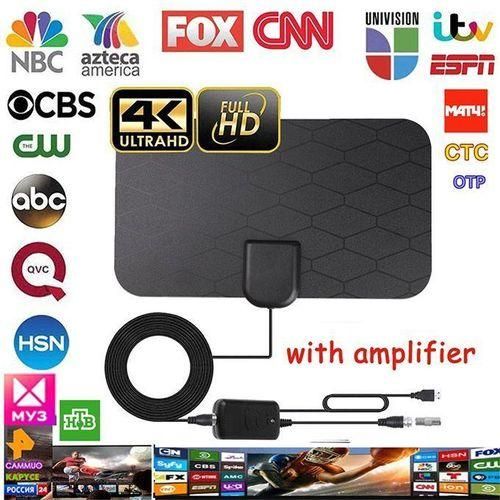 HDTV Antenna 2003000 Miles Digital Antenna Tv Aerial D VBT2 ATSC ISDB Satellite Dish Receiver
