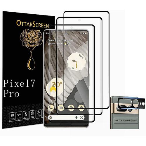 Google Pixel 7, Pixel 7a, Pixel 7 Pro Tempered Glass Screen Protector, 9H Hardness Tempered Glass Screen Protector