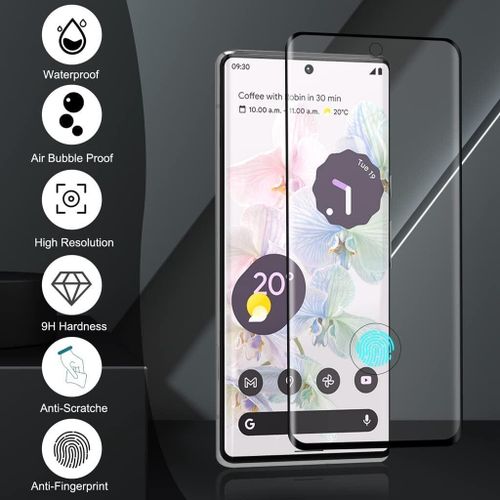 Google Pixel 7, Pixel 7a, Pixel 7 Pro Tempered Glass Screen Protector, 9H Hardness Tempered Glass Screen Protector