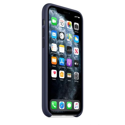 Apple Iphone 11 12 13 14 15 Pro Max X Xs Max Silicone Shockproof Case Cover-Dark Blue