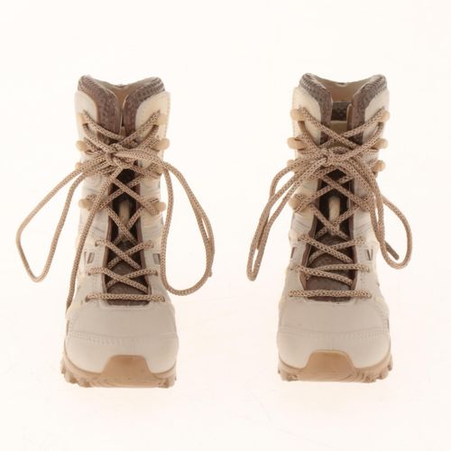 1:6 Scale German Soldier Boot Climbing Shoes Lace Up For