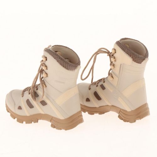 1:6 Scale German Soldier Boot Climbing Shoes Lace Up For