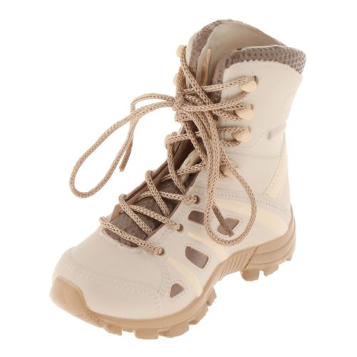 1:6 Scale German Soldier Boot Climbing Shoes Lace Up For