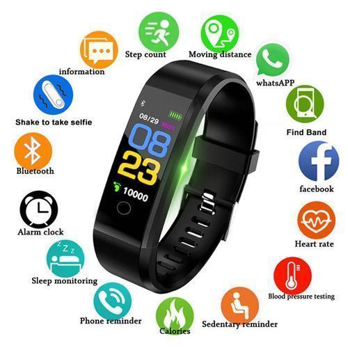 Smart Watch Color Screen Waterproof Smart Band