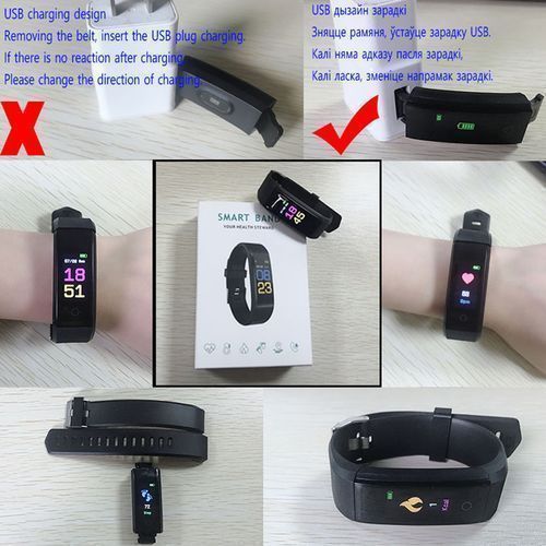 Smart Watch Color Screen Waterproof Smart Band