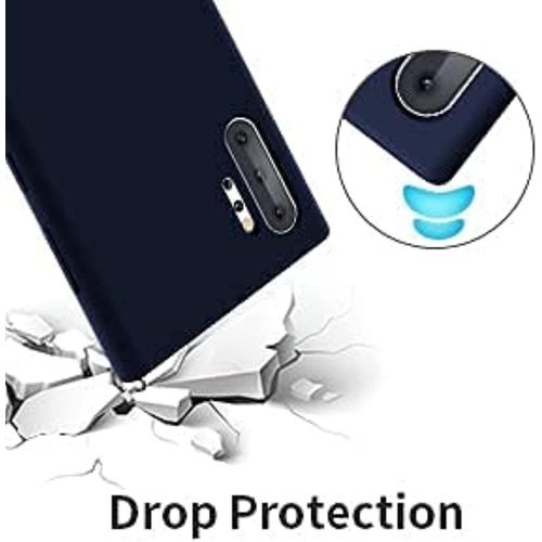 Samsung Galaxy Note 10, Note 10 Plus Silicone Case-Navy Blue