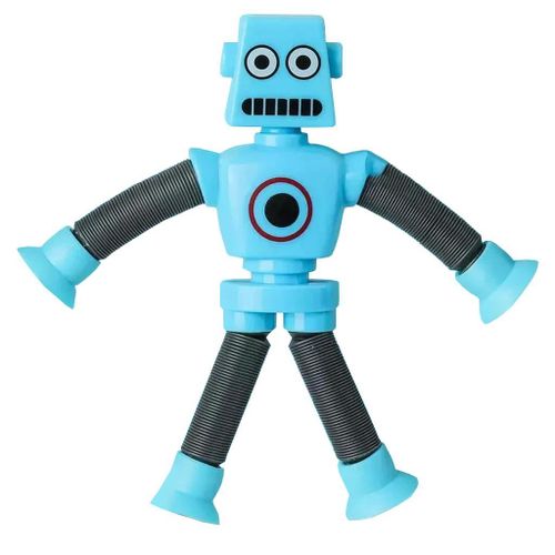 4pcs Robot Kids Fidget Toys Funny Cartoon Giraffe DIY Suction Cup