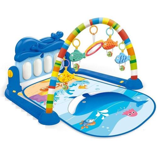 New Kids Plastic Musical Keyboard Mat Piano Gym &ndash; Green