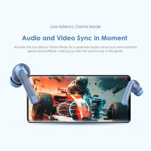 Oraimo FreePods Lite 40-hour Playtime ENC True Wireless Earbuds - Black