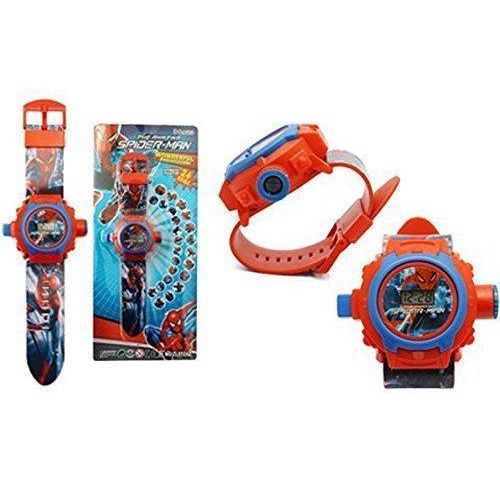 Spider Man Projector Watch For Kids -Multicolour