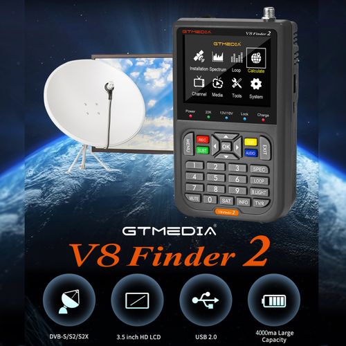 Gtmedia Finder 2 TV Signal Finder Meter -S/S2/S2X Signal