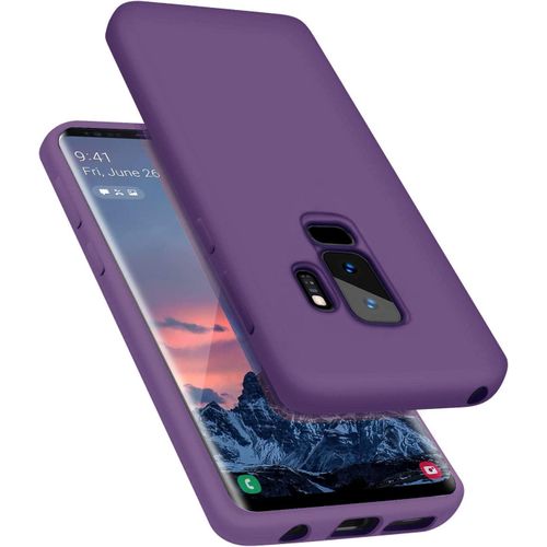 Samsung Galaxy S9, S9+ Protective SIlicone Cover- Purple