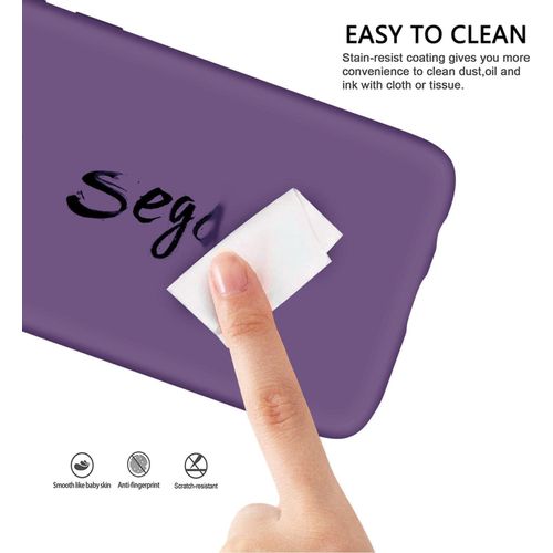 Samsung Galaxy S9, S9+ Protective SIlicone Cover- Purple