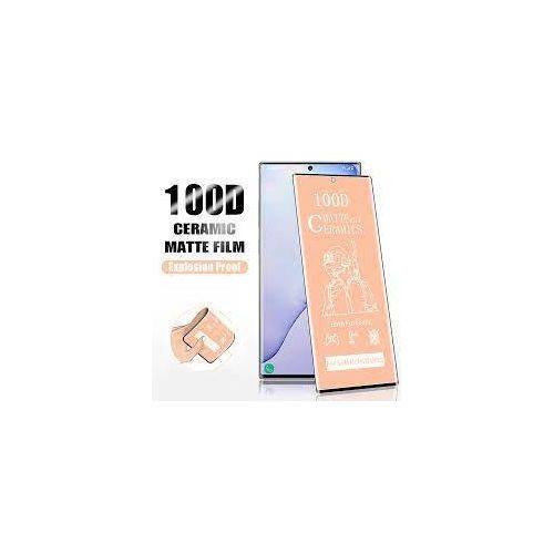 Samsung Galaxy Note 10 20 Plus Ultra Matte Ceramic Screen Protector Anti Fingerprint Scratch Guard -Black