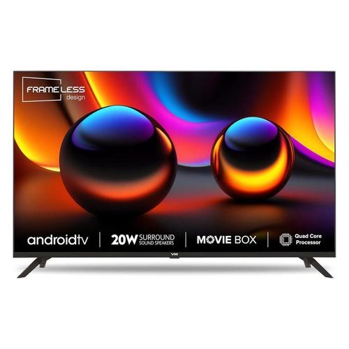 Smartec 50 Inch Frameless Android Smart Led TV - Black (1YRs WRTY)