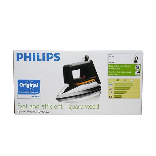 Philps Original Dry Flat Iron - Silver