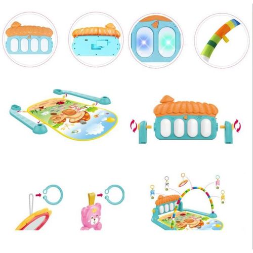 Mom Easy Baby Piano Fitness Rack Or Baby Piano Play Gym Mat