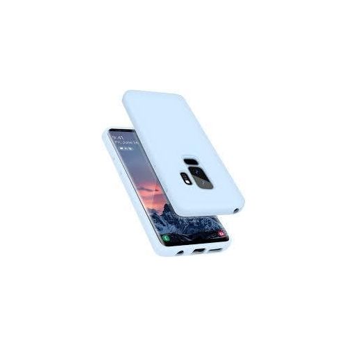 Samsung Galaxy S8, S8 Plus, S9, S9 Plus Silicone Phone Case - Sky Blue