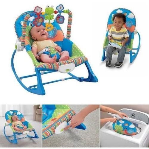 Baby Vibrating Chair-Blue