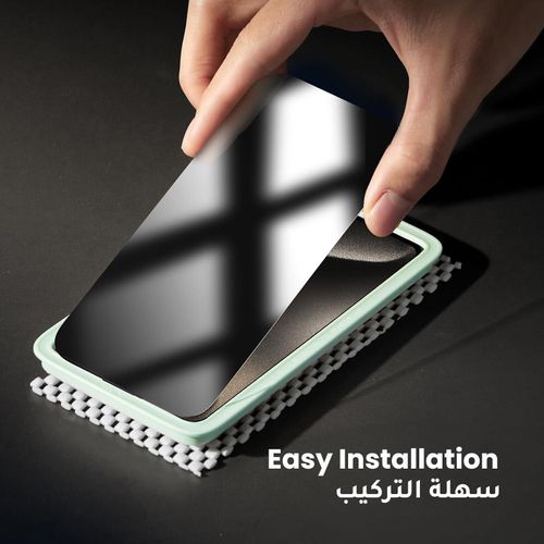 IPhone 15, 15 Plus, 15 Pro, 15 Pro Max Privacy Screen Protector Anti Spy Private Tempered Glass Film, Anti-Scratch, Touch Sensitive-Black