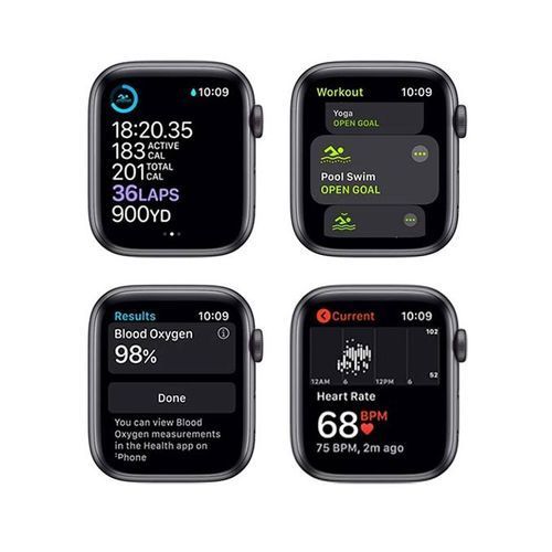 Smart Watch  Waterproof Full Screen Bt Call Music Sport Smart Watch - Black