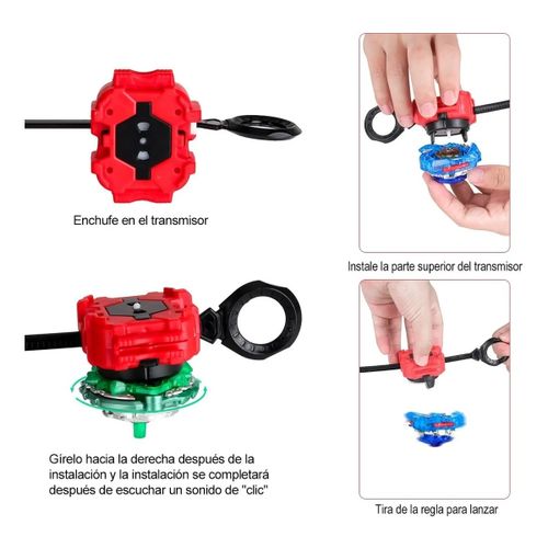 12pcs Metal Beyblade Burst GT Carousel Toy Box With Starter