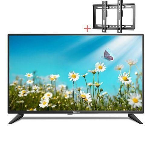 DUBYMAX 32 inch QLED Digital TV Flameless  With Free Wall Mount- Black