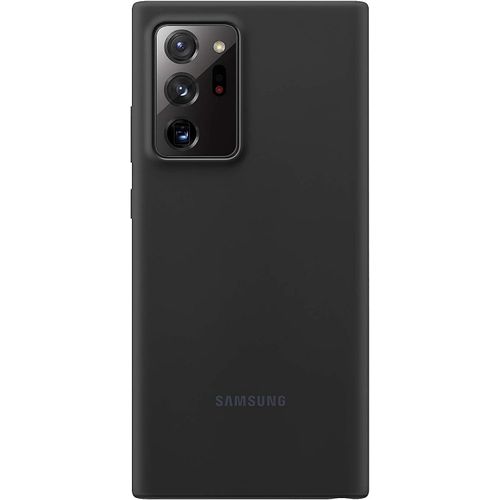 Samsung Galaxy Note 20, Note 20 Ultra 5G Case, Silicone Back Protective Cover-Black
