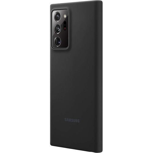 Samsung Galaxy Note 20, Note 20 Ultra 5G Case, Silicone Back Protective Cover-Black