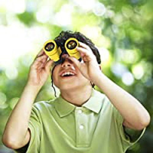 Kids Toy Binoculars For Seeing Objects At A Distance-Yellow