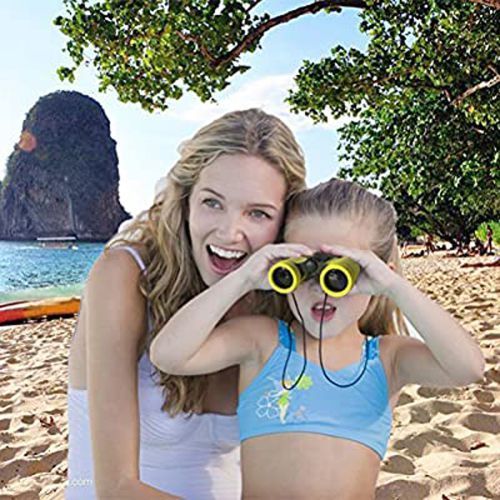 Kids Toy Binoculars For Seeing Objects At A Distance-Yellow