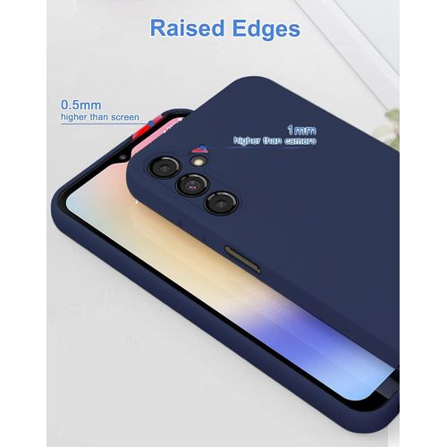 Samsung Galaxy A30, A31, A32 4G, A33, A34, A35  Silicon Phone Cover Case-Blue