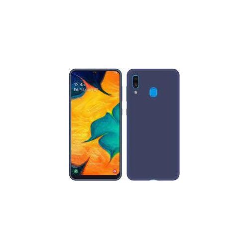 Samsung Galaxy A30, A31, A32 4G, A33, A34, A35  Silicon Phone Cover Case-Blue