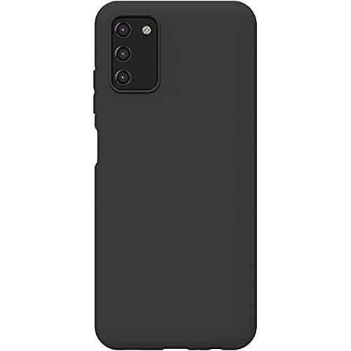 Samsung Galaxy A03, A03s, A03 Core, A04, A04s, A04 Core Silicon Phone Cover Case-Black
