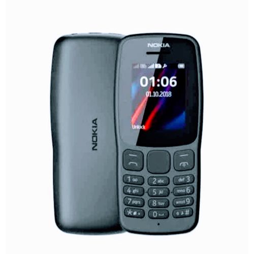 Nokia Imported High Copy Original 106 Cell Phone -Black