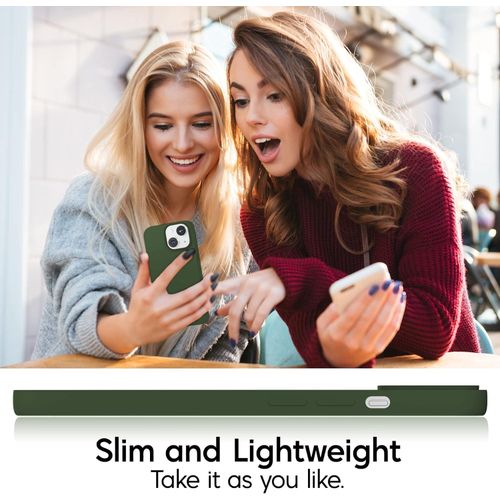 Apple Iphone 11 12 13 14 15 Pro Max X Xs Max Silicone Shockproof Case Cover-Green