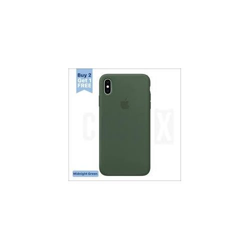 Apple Iphone 11 12 13 14 15 Pro Max X Xs Max Silicone Shockproof Case Cover-Green