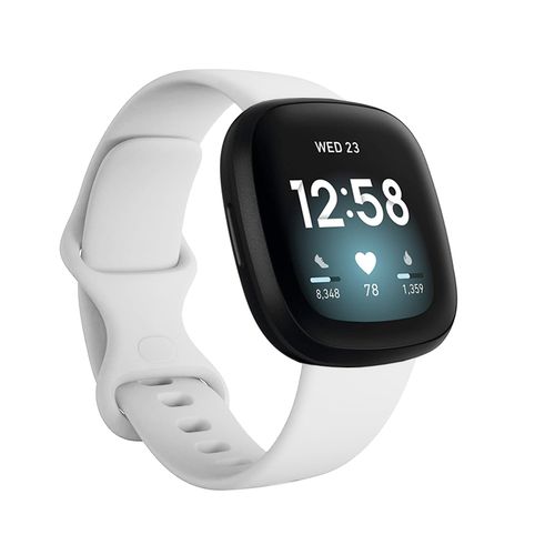 Silicone Band for  Versa 3 Smart Watch Double-Buck Waterproof Small Large Women Men let band for  Sense strap-black